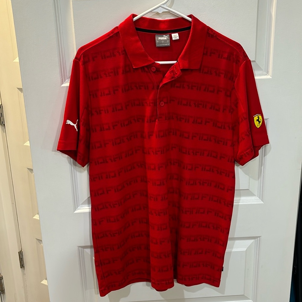 Puma Scuderia Ferrari Formula 1 golf polo